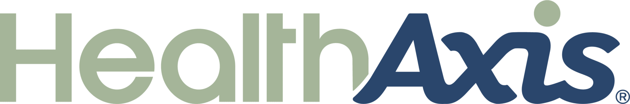 healthaxislogo color rgb HealthAxis logo with stylized text