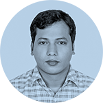 Portrait of a person with a neutral expression.